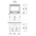 Каминная топка FIREBOX DECO 54 V (EdilKamin)