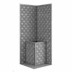 Стена из слэба талькомагнезита Talc Stone wall 60 с гравировкой