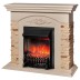 Электрокамин RealFlame Neapolis WT айвори с очагом Fobos Lux Black RC