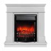 Электрокамин RealFlame Selena STD GR платиновый с очагом Fobos Lux Black