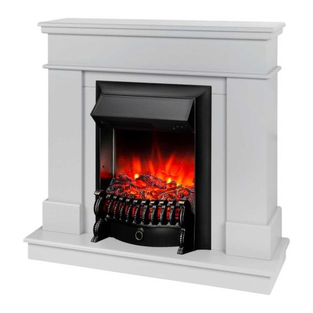 Электрокамин RealFlame Selena STD GR платиновый с очагом Fobos Lux Black
