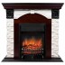 Электрокамин RealFlame Dublin Lux AO античный дуб с очагом Fobos Lux Black RC