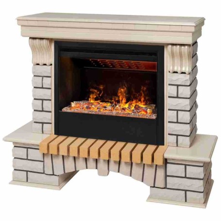 Электрокамин RealFlame Country 26 WT с очагом 3D Helios 26 SBG