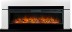Каминокомплект Lindos 60 (Разборный) - Белый с черным с очагом Vision 60 LOG LED