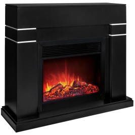 Электрокамин RealFlame Lindelse 26 BL черныйM черный с очагом Moonblaze