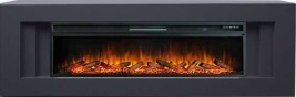 Каминокомплект Line 60 SFT (Разборный) - Серый графит с очагом Vision 60 LOG LED