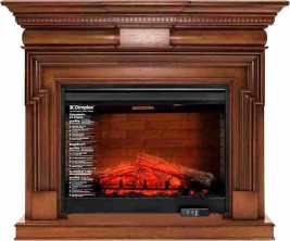Каминокомплект Torino - Орех с очагом Symphony 30'' DF3020-EU