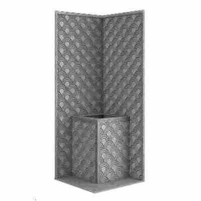 Стена из слэба талькомагнезита Talc Stone wall 56 с гравировкой