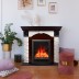 Электрокамин RealFlame Dublin Lux AO античный дуб с очагом Eugene