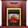 Royal Flame Каминокомплект Lumsden - Махагон коричневый антик с очагом Majestic FX M Brass