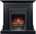Каминокомплект Bradford - Серый графит с очагом Fobos FX Black