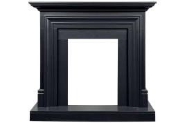 Каминокомплект Bradford - Серый графит с очагом Fobos FX Brass
