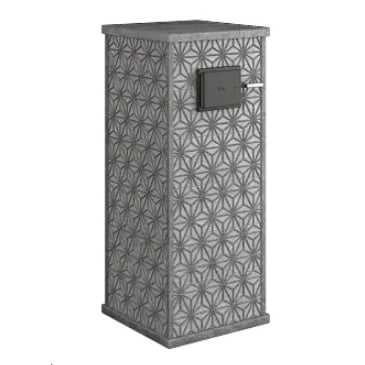 Стена из слэба талькомагнезита Talc Stone wall 54 с гравировкой