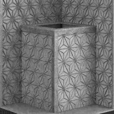 Стена из слэба талькомагнезита Talc Stone wall 54 с гравировкой