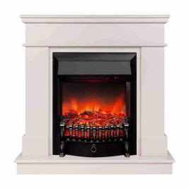 Электрокамин RealFlame Selena STD PN пудра с очагом Fobos Lux Black RC
