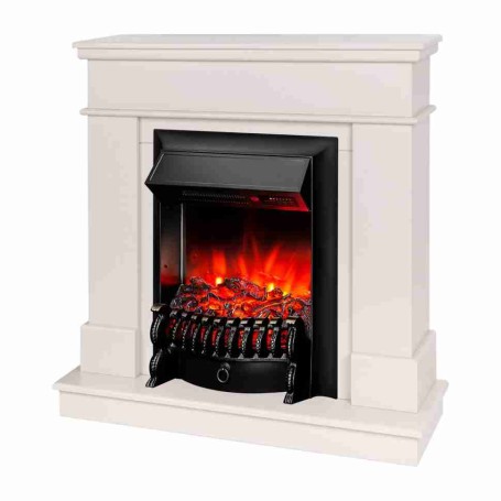 Электрокамин RealFlame Selena STD PN пудра с очагом Fobos Lux Black RC