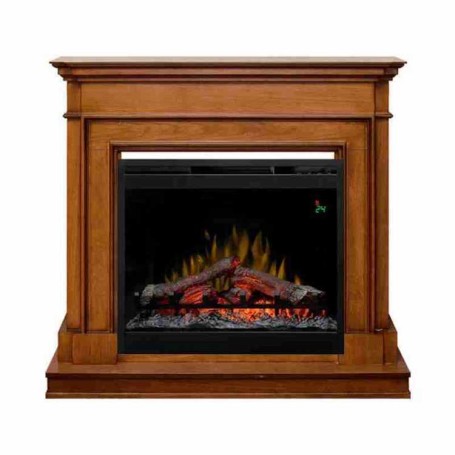 Каминокомплект Newport - Орех с очагом Symphony 26'' DF2624L-INT