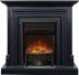 Каминокомплект Bradford - Серый графит с очагом Fobos FX M Black RC
