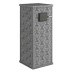 Стена из слэба талькомагнезита Talc Stone wall 53 с гравировкой