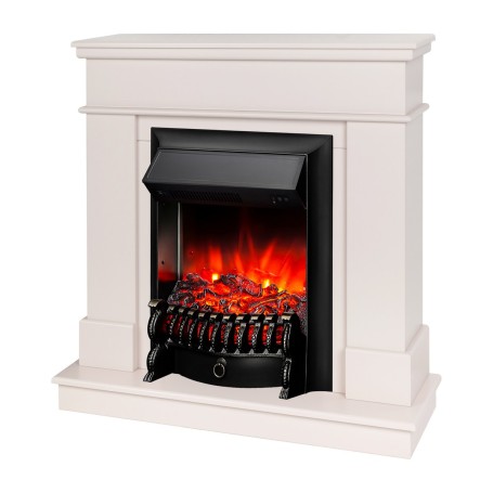 Электрокамин RealFlame Selena STD PN пудра с очагом Fobos Lux Black