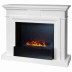 Электрокамин RealFlame Marco 25,5/26 WT белый с очагом 3D Cassette 630 Black Panel