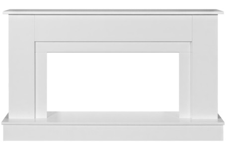 Каминокомплект Scandic V42 (Разборный) - Белый с очагом Vision 42 LOG LED