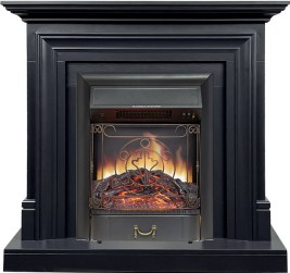 Каминокомплект Bradford - Серый графит с очагом Majestic FX Black