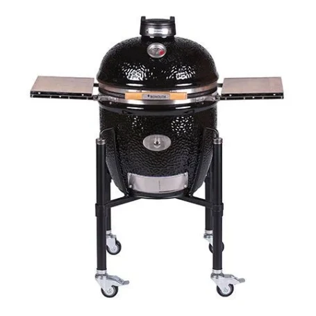 Керамический гриль Monolith Le Chef Black PRO 2.0 с ножками