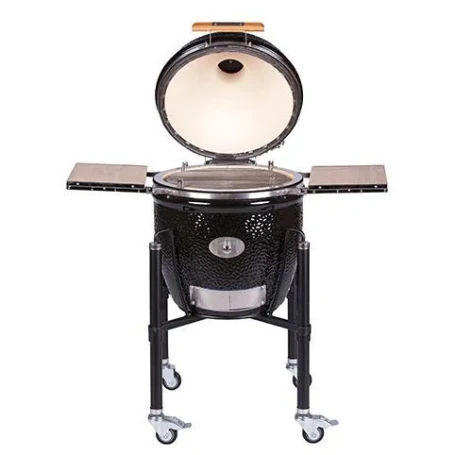Керамический гриль Monolith Le Chef Black PRO 2.0 с ножками