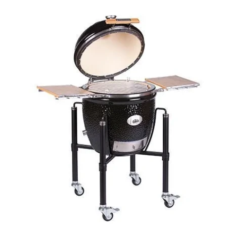 Керамический гриль Monolith Le Chef Black PRO 2.0 с ножками