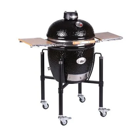 Керамический гриль Monolith Le Chef Black PRO 2.0 с ножками