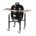 Керамический гриль Monolith Le Chef Black PRO 2.0 с ножками