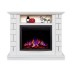 Электрокамин RealFlame Edward WT молочный с очагом Saphir 25,5