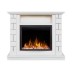 Электрокамин RealFlame Edward WT молочный с очагом Saphir 25,5