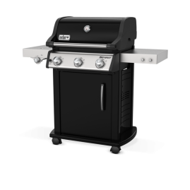 Газовый гриль WEBER Spirit E-325s GBS, черный