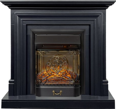 Каминокомплект Bradford - Серый графит с очагом Majestic FX M Black RC