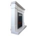 Электрокамин RealFlame Andrea Corner WT фактурный белый с очагом 3D Olympic