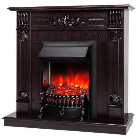 Электрокамин RealFlame Ottawa DN венге премиум с очагом Fobos Lux Black