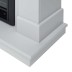 Портал каминный из МДФ RealFlame Selena под очаги (Majestic, Fobos, Eugene, 3D Olympic) серый P712