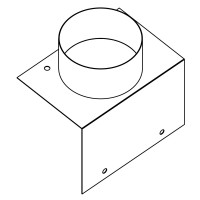 Блок подвода наружного воздуха для топок серии 1000/2000 (Keddy)