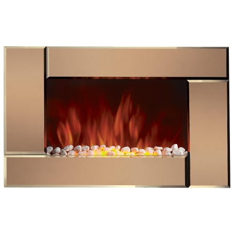Электрокамин с очагом Electrolux Камин EFP/W - 2000S BRONZE (зеркальный бронзовый оттенок)