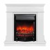 Электрокамин RealFlame Selena STD WT молочный с очагом Fobos Lux Black