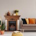 Электрокамин RealFlame Neapolis NT орех с очагом Majestic Lux Black