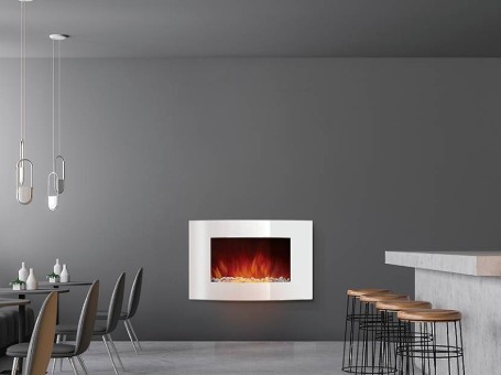 Электрокамин с очагом Electrolux Камин EFP/W - 1200URLS (white/ белый)
