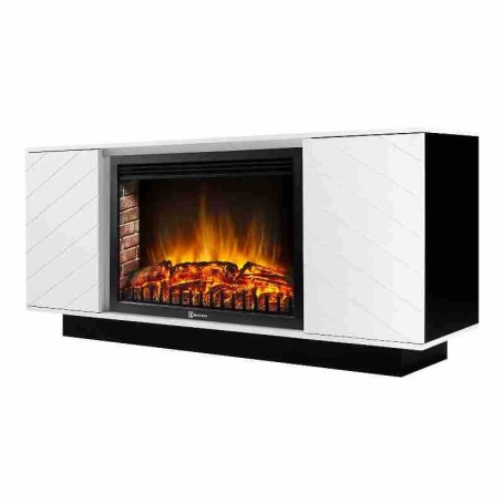 Портал для электрокамина Electrolux Como 30 белая+черная эмаль