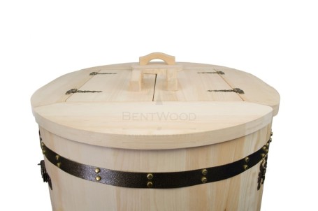 Фитобочка BentWood прямая "Премиум" цвет Спелая вишня