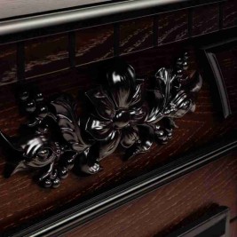 Электрокамин Dacota AO с очагом Fobos Lux Black RC