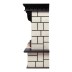 Портал каминный из МДФ RealFlame Stone AO античный дуб, подходит под очаги Sparta Led, Evrika Led, Firestar 25,5 3D и Firefield 25 S IR S IR