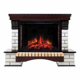 Электрокамин RealFlame Country 33/33W AO античный дуб с очагом Epsilon 33