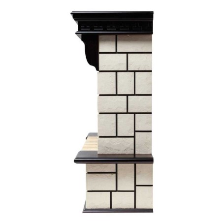 Электрокамин RealFlame Stone STD AO античный дуб с очагом 3D Olympic